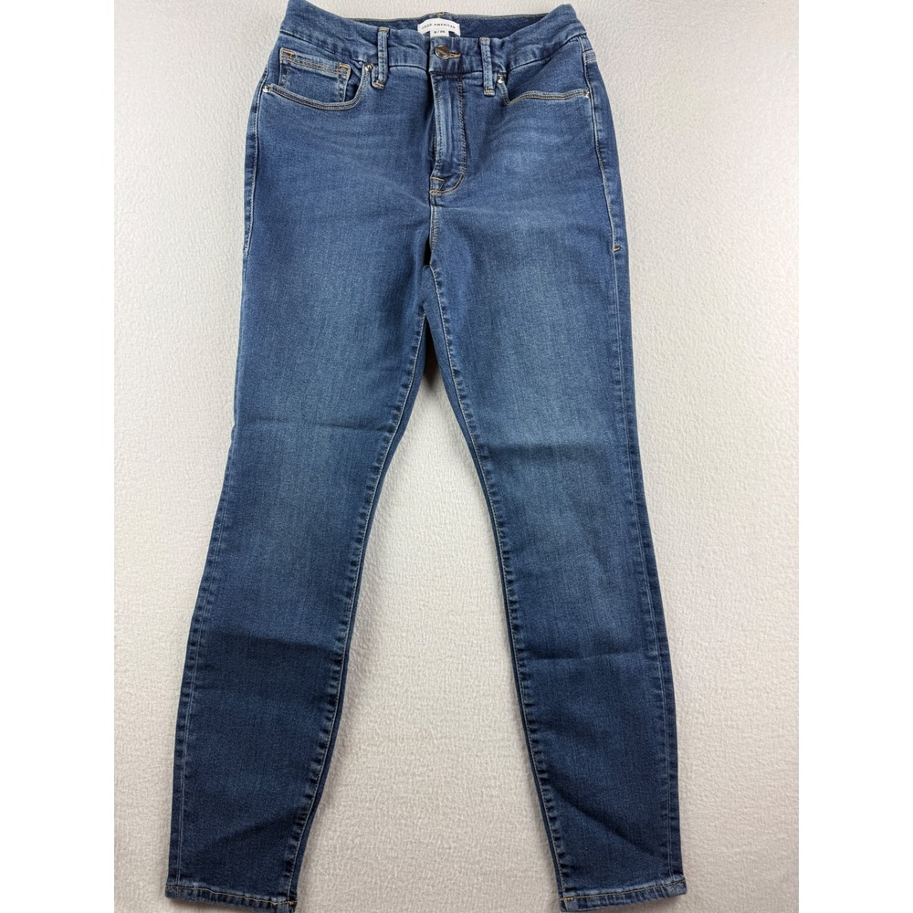 Good‎ American Good Legs High Rise Skinny Jeans Organic Cotton 8/29 GLCDVF873T
